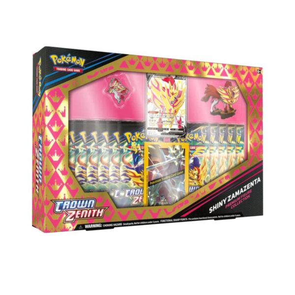 CROWN ZENITH PREMIUM FIGURE COLLECTION SHINY ZAMAZENTA 4 CROWN ZENITH PREMIUM FIGURE COLLECTION SHINY ZAMAZENTA