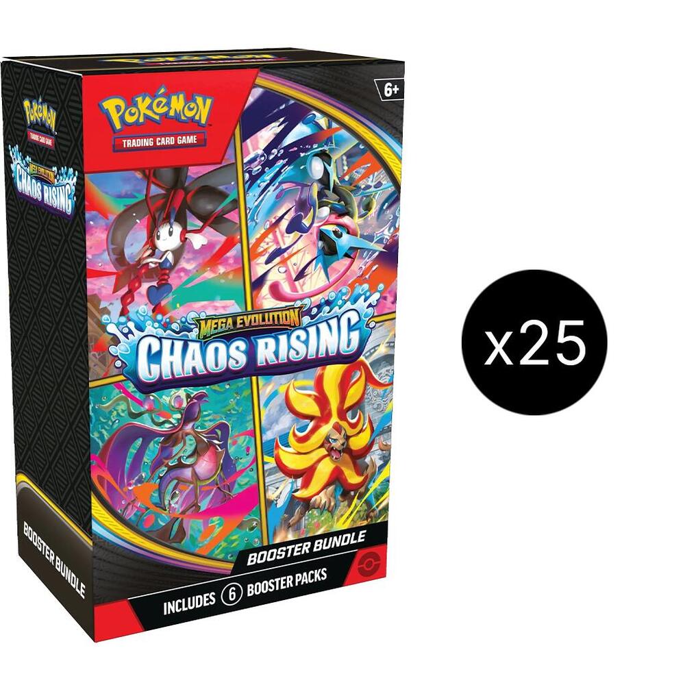 Chaos Rising Booster Bundle Case - ME04: Chaos Rising (CRI) 4 Chaos Rising Booster Bundle Case - ME04: Chaos Rising (CRI)